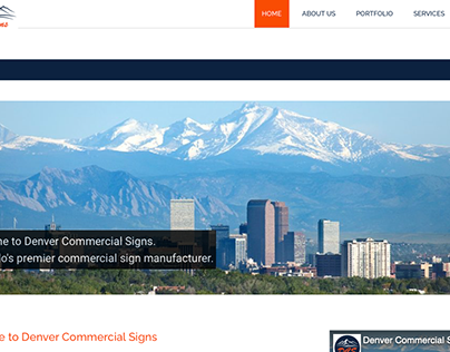 Denver Commercial Signs Website
