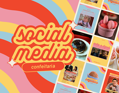 Design Social Media - Confeitaria