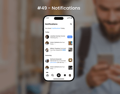 Daily Ui 49 - Notifications