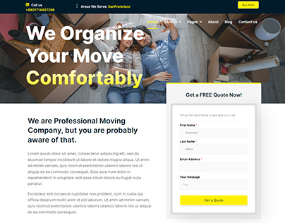 Local Business | Moving Company | Local Movers Website