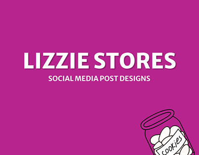 Project thumbnail - LIZZIE STORES SOCIAL MEDIA FLYERS.