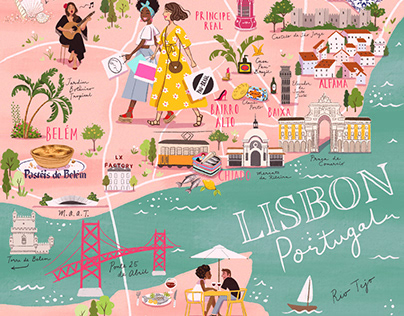 A Map of Lisbon