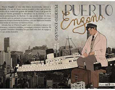 Book cover for Puerto Engaño by Leonardo Espinoza