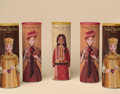 Travel The Tea - Packaging concept project