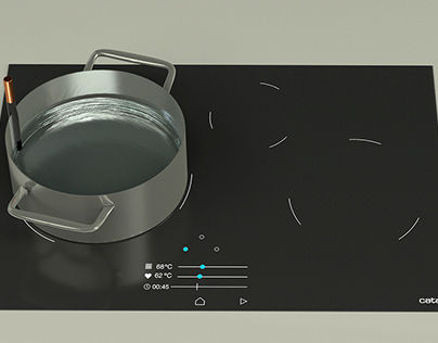 Black - Induction Cooktop