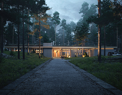 CGI: The Black Forest House