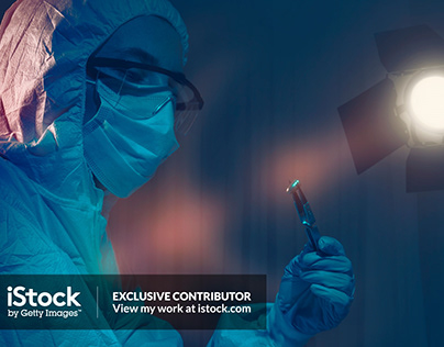 Forensic Scientist CSI / Stock Photography