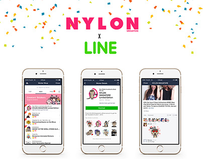NYLON Singapore X LINE