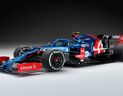 Alpine F1 team 2021 livery concept
