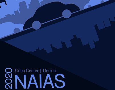 NAIAS Auto Show Poster