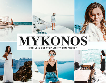 Free Mykonos Mobile & Desktop Lightroom Preset