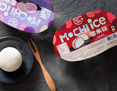 Kowloon Dairy - Mochi Ice Packaging