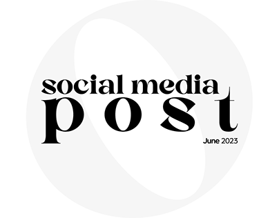 Socail Media Post Design - June 2023