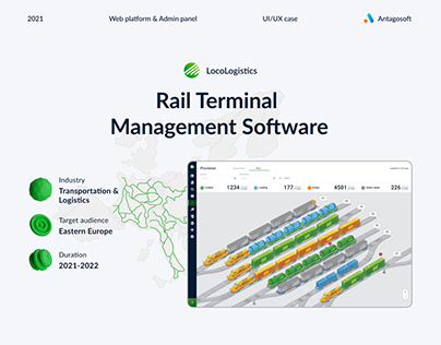 Rail terminal management software