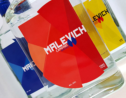 Packaging: "Malevich" - Vanguardia Constructivista