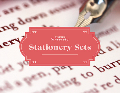 Yours Sincerely | Stationery Sets