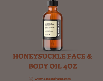 Honeysuckle Face & Body Oil 4oz