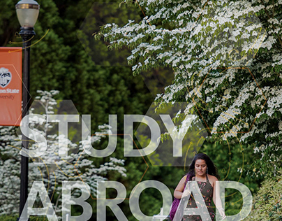 Oregon State University study abroad brochure