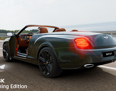 Bentley Continental GT Animation