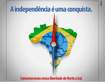INDEPENDÊNCIA DO BRASIL - NORTE SUL REAL