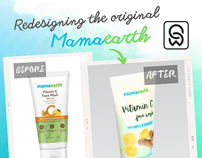 mamaearth - product packaging design