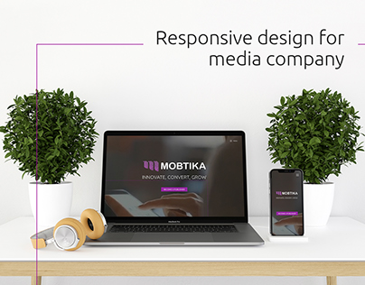 Responsive design for media company