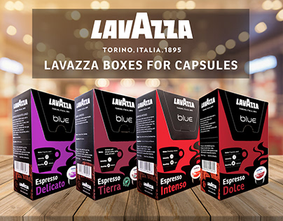 LAVAZZA CAPSULE BOX