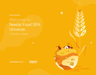 NEWLAT Food World | Illustration & Exhibition Design