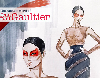 Jean Paul Gaultier illustration