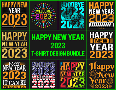 Happy New Year T-Shirt Projects | Photos, Videos, Logos, Illustrations And  Branding On Behance