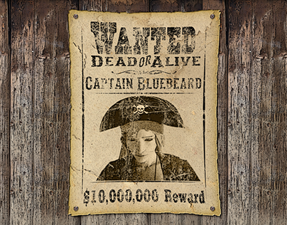 Wanted - Captain Bluebeard