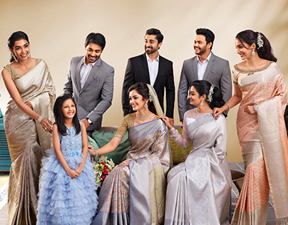 The Chennai Silks Wedding Collections Campaign Shoot
