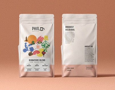 Project thumbnail - Phin Coffee | Package Design