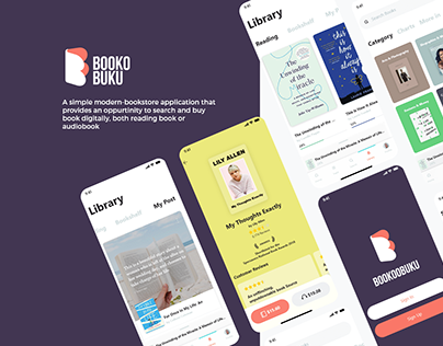 Bookoobuku - Digital Book Reading App