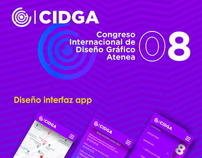 Diseño de interfaz app y web (CIDGA)