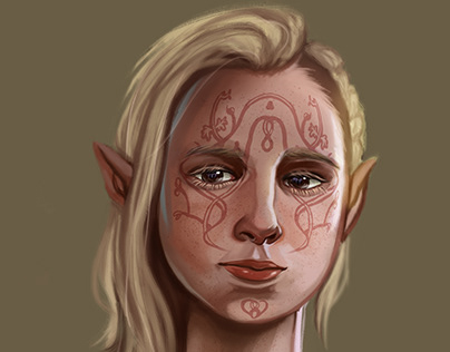 Dragon Age Inquisition Character Portrait