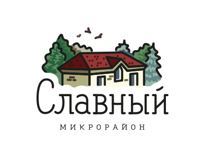 Logo of the "Slavniy" neighborhood