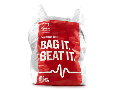 BHF Bag it. Beat it. Donation Drive