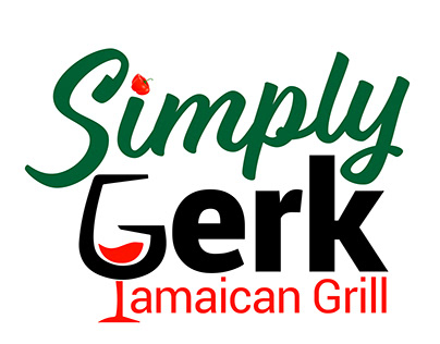 Logo and label design for Simply Jerk Jamaican Grill