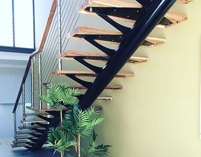 Staircase & Balustrades - Tim Peel Office Revamp