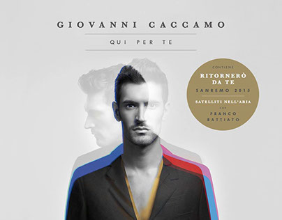 Giovanni Caccamo - "Qui per te" CD cover