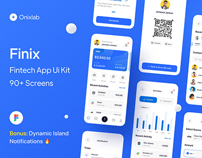 Finix- Banking app design