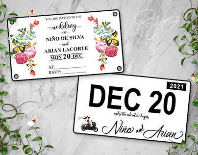Nino & Arian Invitation