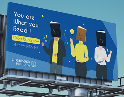 advertising Billboard for OpenBook Puplishers