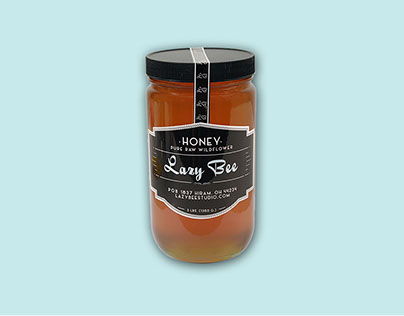 Lazy Bee Studio Honey Jar Labels