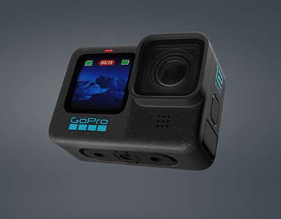GoPro Hero 12 - 3D Model