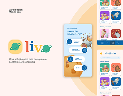Livo - Mobile App (UX/UI)