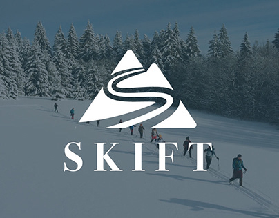Logo for ski touring company Skift