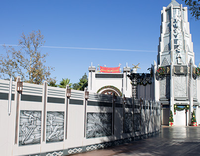 Universal Studios Hollywood: Construction Barricades
