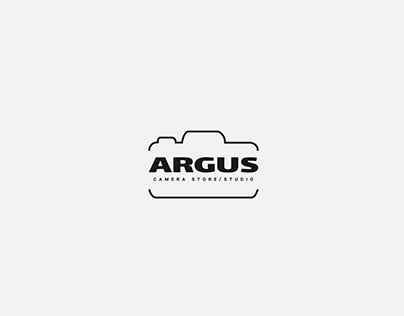 Argus Camera Store/Studio logo design